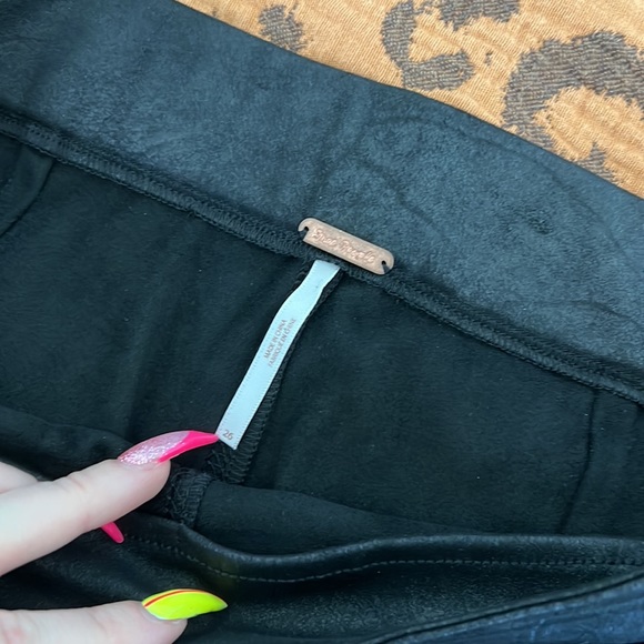 Free People Faux Suede Leggings - Picture 2 of 4